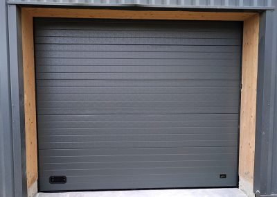 Porte sectionnelle habitat one fermeture
