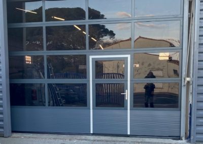 porte sectionnelle industrielle one fermeture