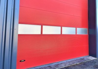 porte sectionnelle industrielle one fermeture
