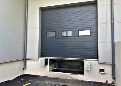 porte sectionnelle industrielle one fermeture