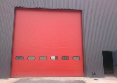 porte sectionnelle industrielle one fermeture