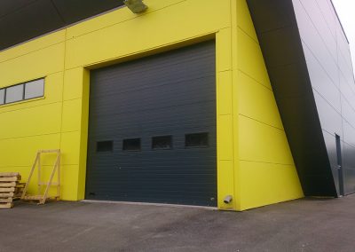 porte sectionnelle industrielle one fermeture