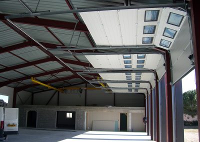 porte sectionnelle industrielle one fermeture