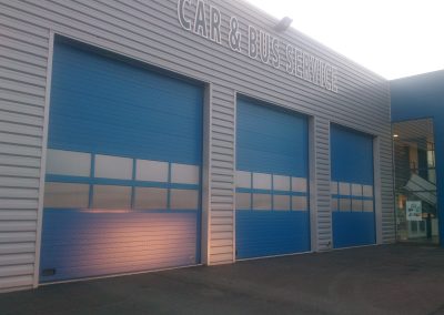 porte sectionnelle industrielle one fermeture