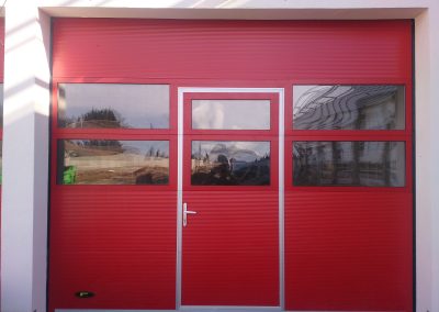 porte sectionnelle industrielle one fermeture