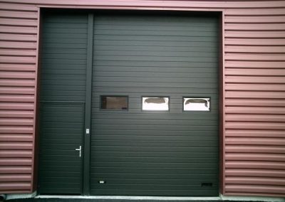 porte sectionnelle industrielle one fermeture